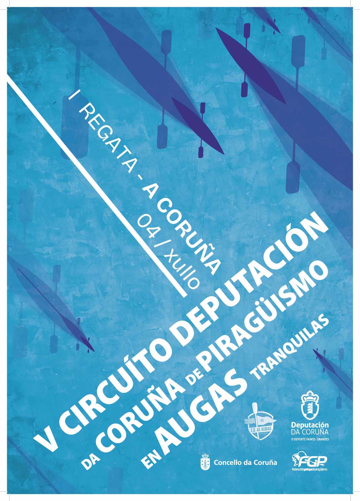 EL V CIRCUITO DE PIRAGÜISMO DE A CORUÑA  ARRANCA EN AS XUBIAS CON 230 DEPORTISTAS