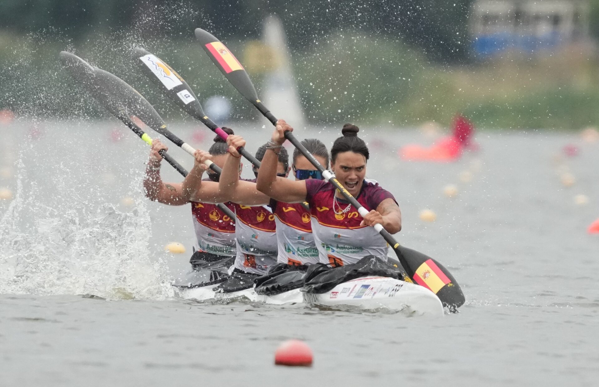 PLATA MUNDIAL PARA SARA OUZANDE Y LUCÍA VAL EN EL K4 500