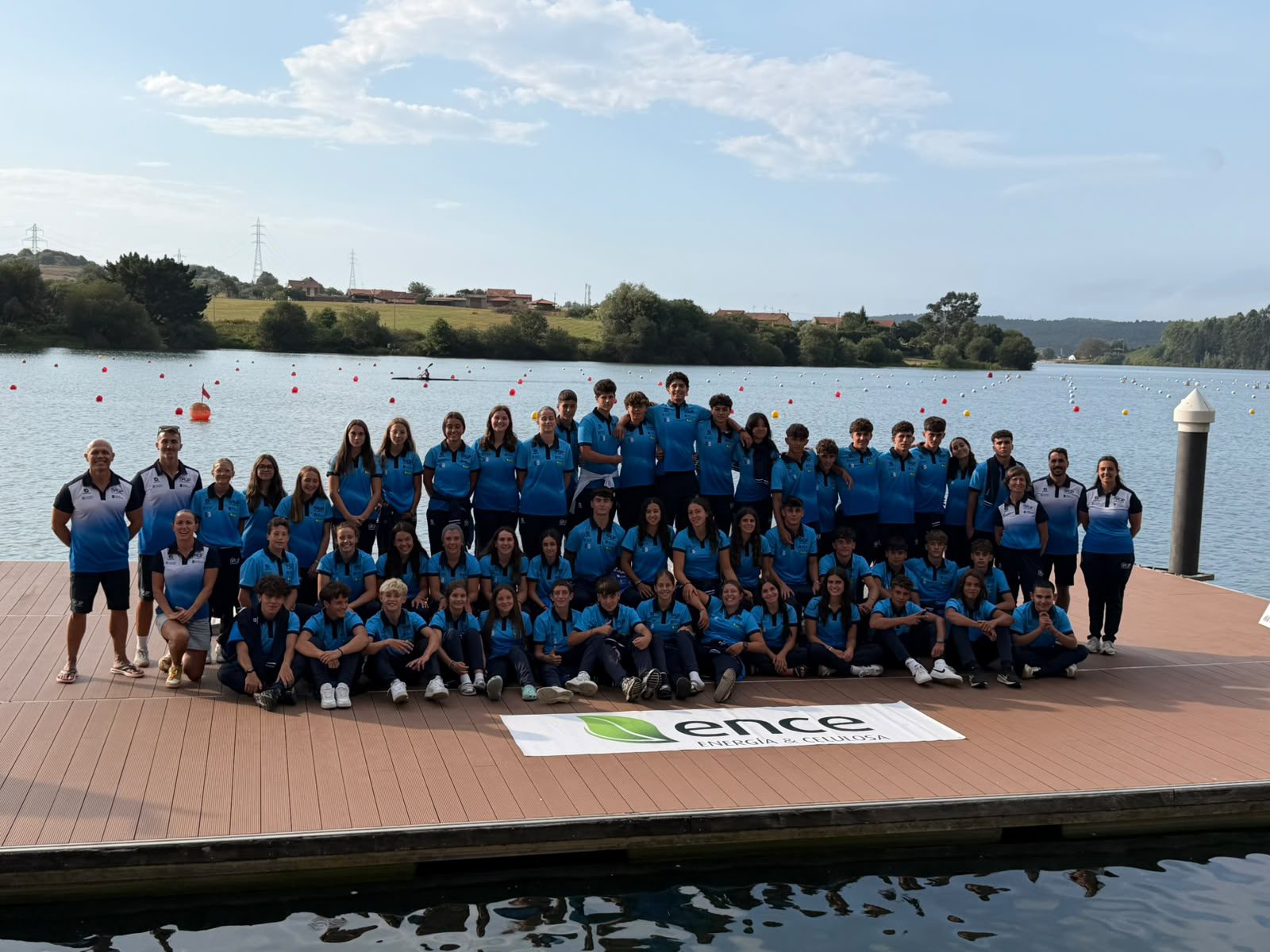 ENCE APOYA A LAS SELECCIONES GALLEGAS DE SPRINT Y SLALOM